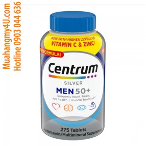 CENTRUM SILVER MEN trên 50 tuổi - 275 viên