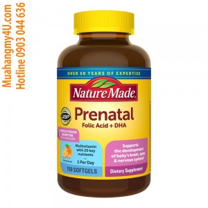 Prenatal_DHA 200mg Nature Made - 150 viên