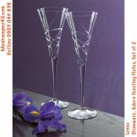 Lenox Stemware, Adorn Toasting Flutes, Set of 2
