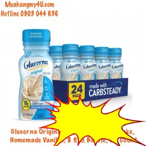 Glucerna Homemade Vanilla Shake 24 x 8fl oz (1.5gal) - 24 chai