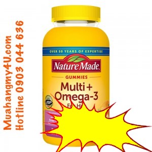 Nature Made Multivitamin for Her + Omega Gummies, 180 Gummies