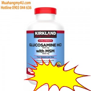 Kirkland Signature Glucosamine with MSM, 375 Tablets